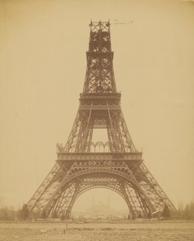 Construction de la Tour Eiffel - Louis Emile Durandelle