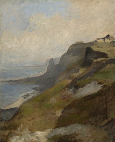 Falaises de Normandie, vers 1850 - Louis Eugene Gabriel Isabey