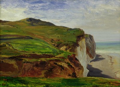 Falaises - Eugene Isabey