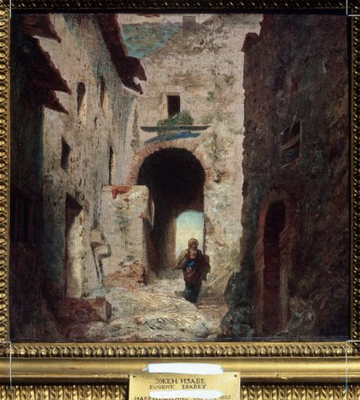 La porte Maure - Louis Eugene Gabriel Isabey