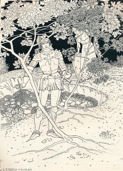 Illustration de la Reine des Fées de Spenser. Chant II. Vers 30 - Louis Fairfax Muckley