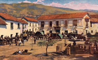 Scène à La Paz, Bolivie - Louis Fairfax Muckley