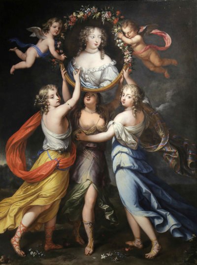 Françoise-Athénaïs de Rochechouart, marquise de Montespan 1640-1707, seconde moitié du 17ème siècle - Louis Ferdinand Elle the Younger