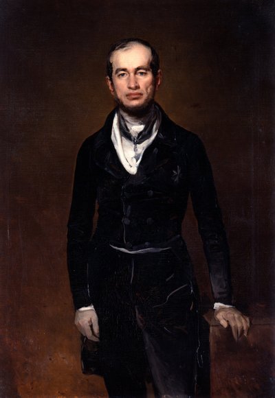 Portrait du chambellan Comte Julius Zech-Burkersroda, 1841 - Louis Ferdinand von Rayski