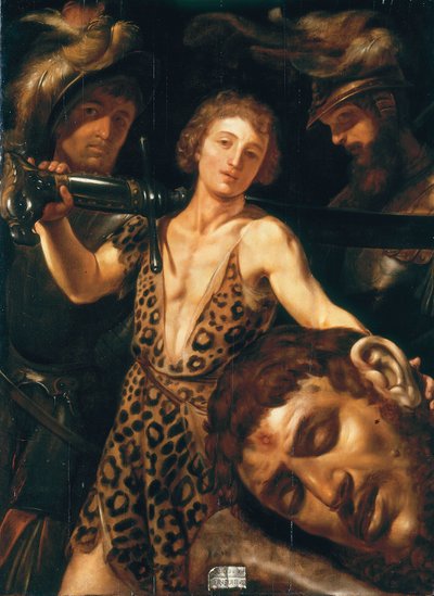 Le triomphe de David sur Goliath - Louis Finsonius or Finson
