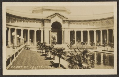 [Court of Palms, Pan Pacific International Exposition (P.P.I.E.)]. - Louis Fleckenstein