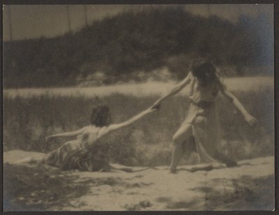 [Danseurs dans le jardin] - Louis Fleckenstein