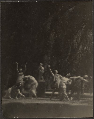 [Danseurs dans le jardin] - Louis Fleckenstein
