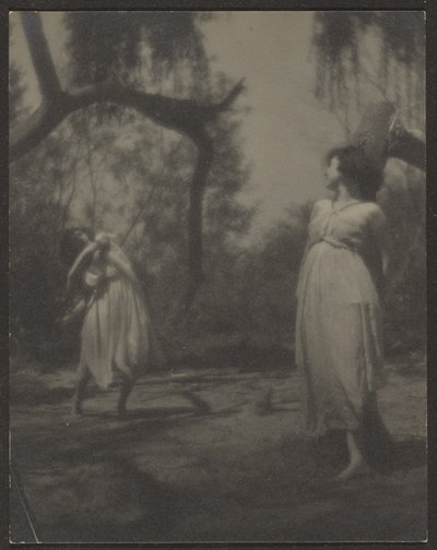 [Danseurs dans le jardin] - Louis Fleckenstein