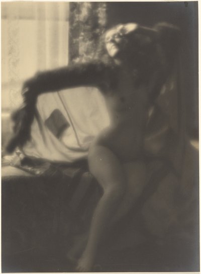[Femme nue assise sur un lit] - Louis Fleckenstein