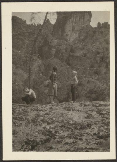 [Figures dans un paysage de montagne] - Louis Fleckenstein