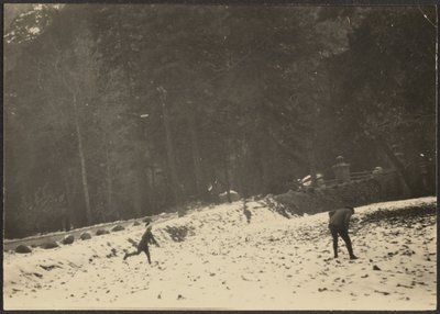 [Figures dans la neige] - Louis Fleckenstein