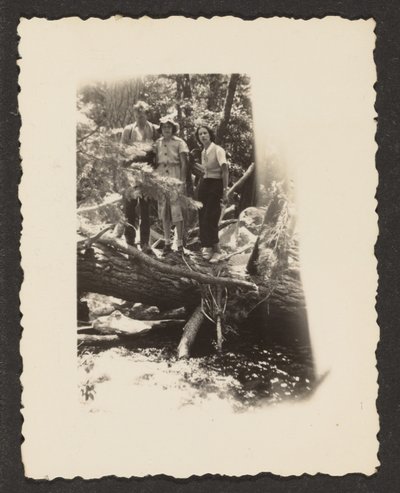 [Figures dans les bois] - Louis Fleckenstein