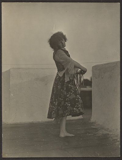 [Florence dansant sur le toit] - Louis Fleckenstein