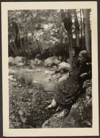 [Florence et Mme Fleckenstein par Forest Stream] - Louis Fleckenstein