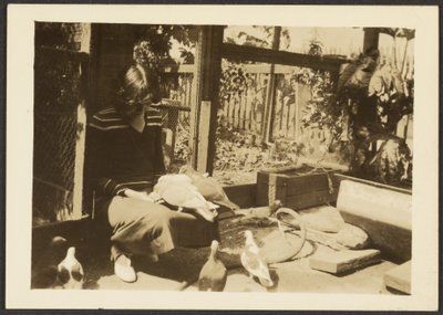 [Florence et les pigeons] - Louis Fleckenstein