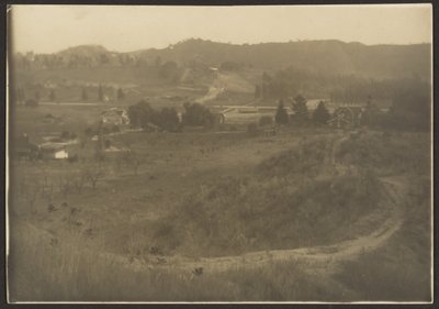 [Paysage de maisons à la campagne] - Louis Fleckenstein