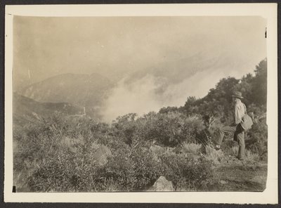 [Homme dans un paysage] - Louis Fleckenstein