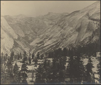 [Paysage montagneux avec neige] - Louis Fleckenstein