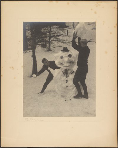 Le bonhomme de neige - Louis Fleckenstein