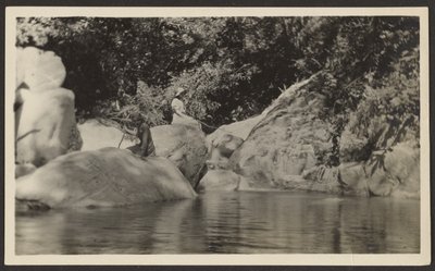 [Femme au bord d