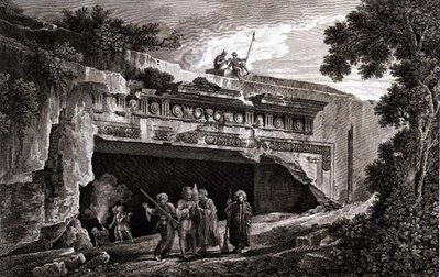 Le monument sépulcral des rois de Juda, planche 25 du Volume III de 