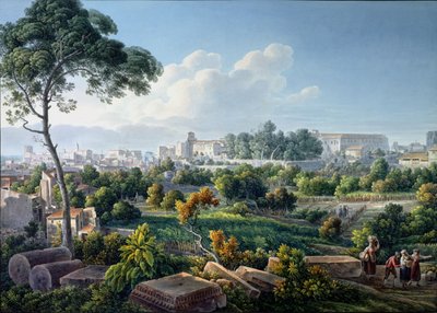 Vue de la colline de l