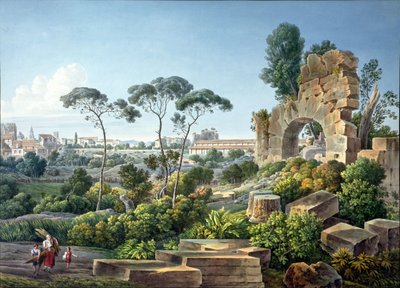 Vue de la colline de l