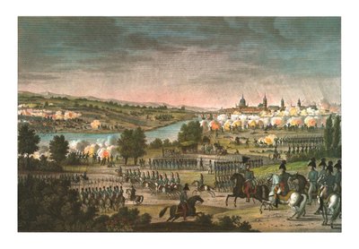 Bataille de Dresde, 26 août 1813, vers 1850 - Louis Francois Couche