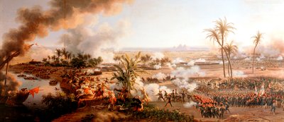 Bataille des Pyramides, Égypte, 21 juillet 1798 - Louis Francois Lejeune