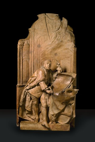 Modello pour le monument à George Frideric Handel à l