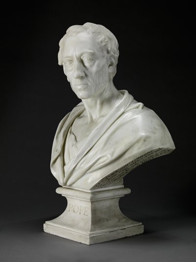 Alexandre Pope (1688-1744) 1741 - Louis Francois Roubilliac