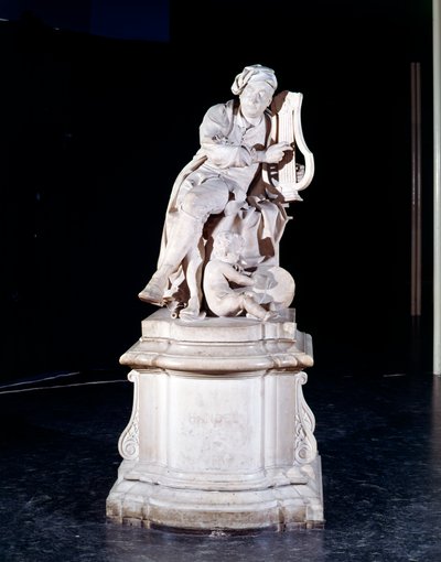 Statue de George Frederic Handel par Roubiliac - Louis Francois Roubilliac