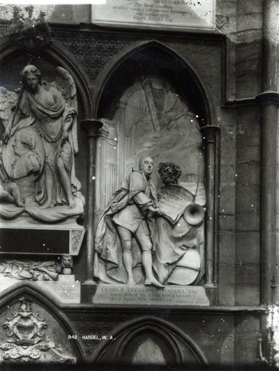 Monument à Handel, 1762 - Louis Francois Roubilliac