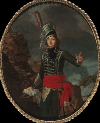 Portrait du général François Séverin Marceau-Desgraviers 1769-1796, vers 1796 - Louis François Sergent Marceau