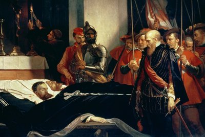 Derniers hommages aux restes des comtes Egmont et Hoorn - Louis Gallait