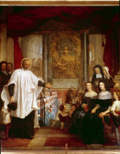 Saint Vincent de Paul visite l