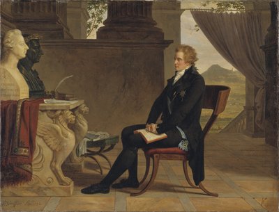 Le comte Gustav Mauritz Armfelt à Florence, 1793 - Louis Gauffier