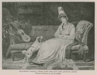 Elizabeth Vassall, troisième Lady Holland - Louis Gauffier