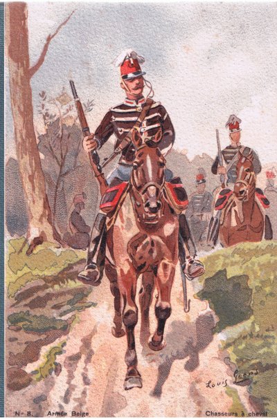 Chasseurs à Cheval, Carte Postale, Années 1920 - Louis Geens