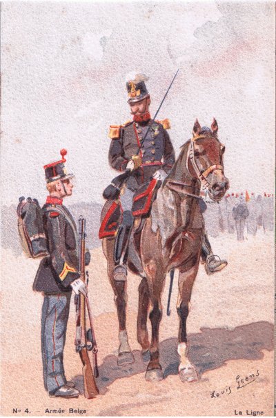 La Ligne, Carte Postale, Années 1920 - Louis Geens