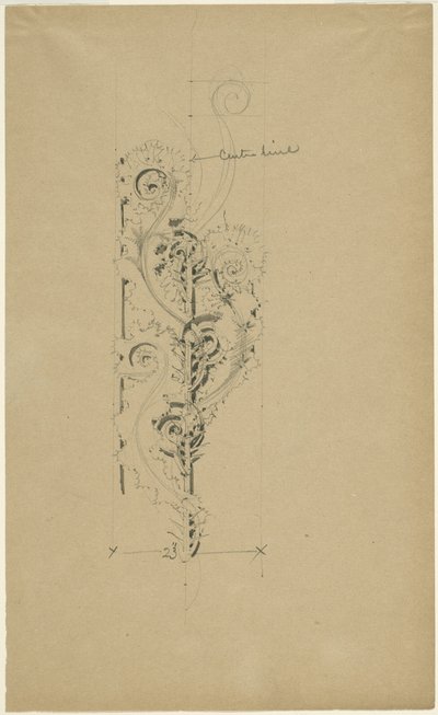Théâtre McVickers : Esquisse d