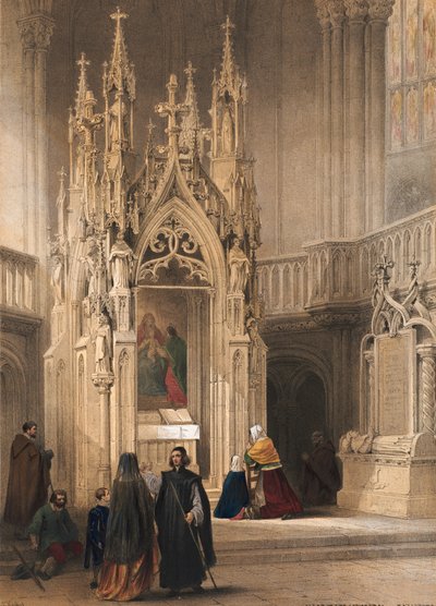 Autel dans la cathédrale, Ratisbonne, Feuille 8 de 