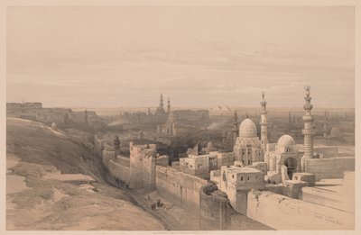 Égypte et Nubie : Volume III - N° 26, Le Caire, Vue vers l