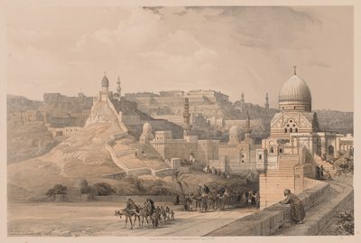 Égypte et Nubie : Volume III - N° 34, La Citadelle du Caire, Résidence de Méhémet Ali - Louis Haghe