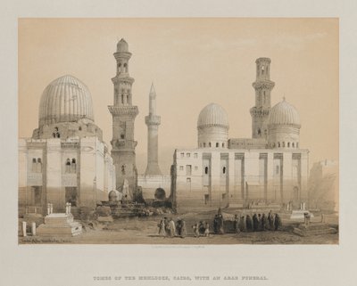 Égypte et Nubie, Volume III : Tombeau des Mamelouks, Le Caire, 1849 - Louis Haghe