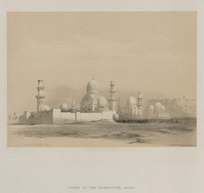 Égypte et Nubie, Volume III : Tombeaux des Mamelouks, Le Caire, 1849 - Louis Haghe