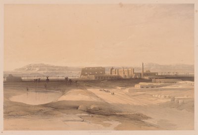 Égypte et Nubie : Volume II - N° 32, Karnak - Louis Haghe