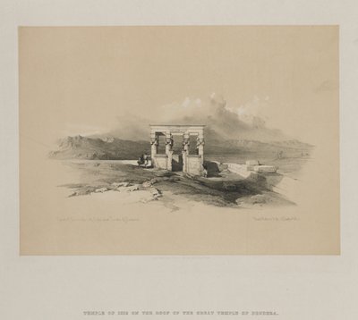 Égypte et Nubie, Volume II : Temple d