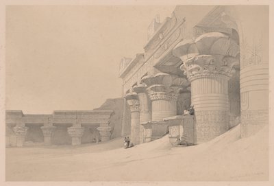 Égypte et Nubie : Volume I - N° 10, Edfou - Louis Haghe